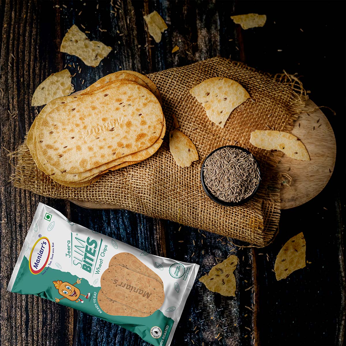 Maniarr's Jeera MINI - SLIM BITES (60Gm) Maniarr's Jeera MINI - SLIM BITES (60Gm)